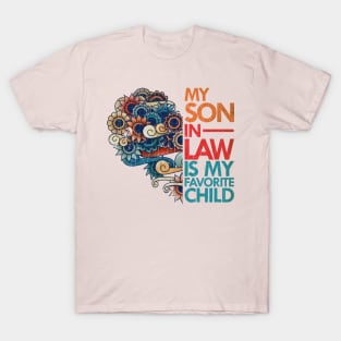 my son in law is my favorite child vintage T-Shirt